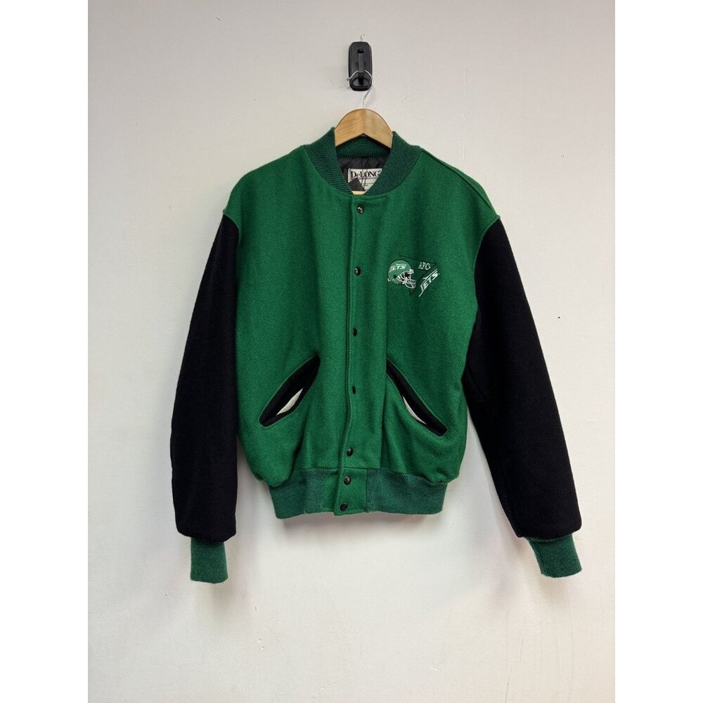 80s New York jets Wool jacket